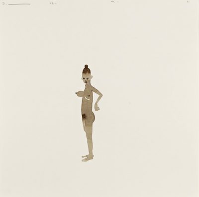 David Austen Standing Figure Grey