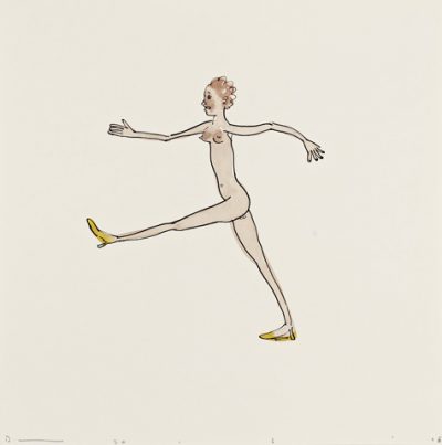 David Austen Untitled Yellow Shoes